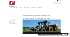 Desktop Screenshot of fritzmeier-umwelttechnik.com